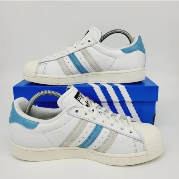 New Adidas Originals Superstar Men's Sneakers Size 10.5 - Picture 5 of 9
